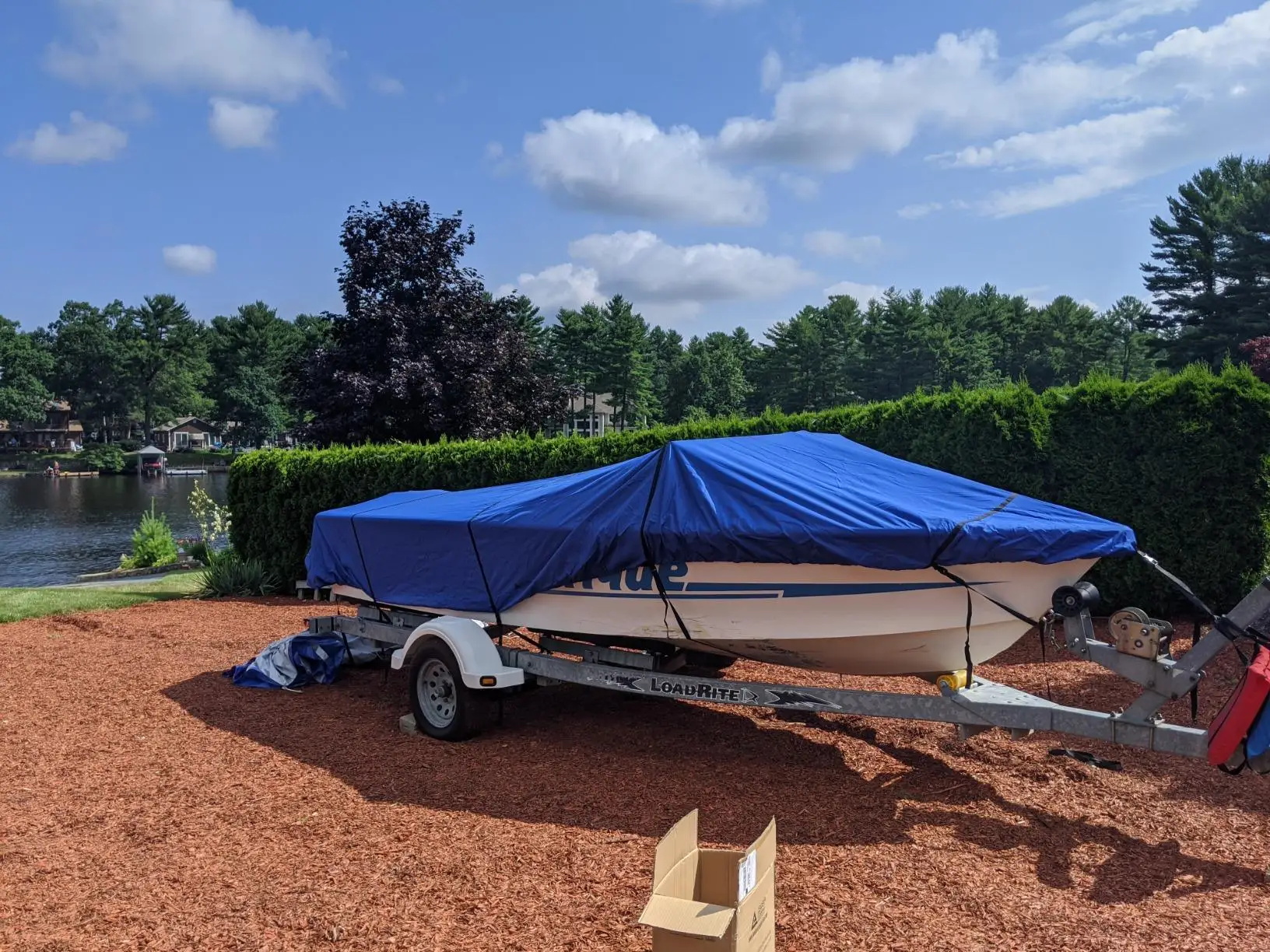 Заводская цена, Оксфордский чехол для лодки класса 420D, алюминиевые Чехлы для лодки с басами, Синий чехол для лодки длиной 16 футов