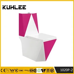 
KUHLEE1020 Toilet Suite Fashional washdown s-trap bathroom toilet wc 