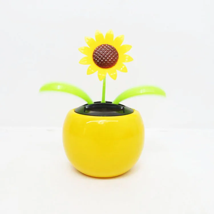 
Smile funny Flower solar dancing toys 