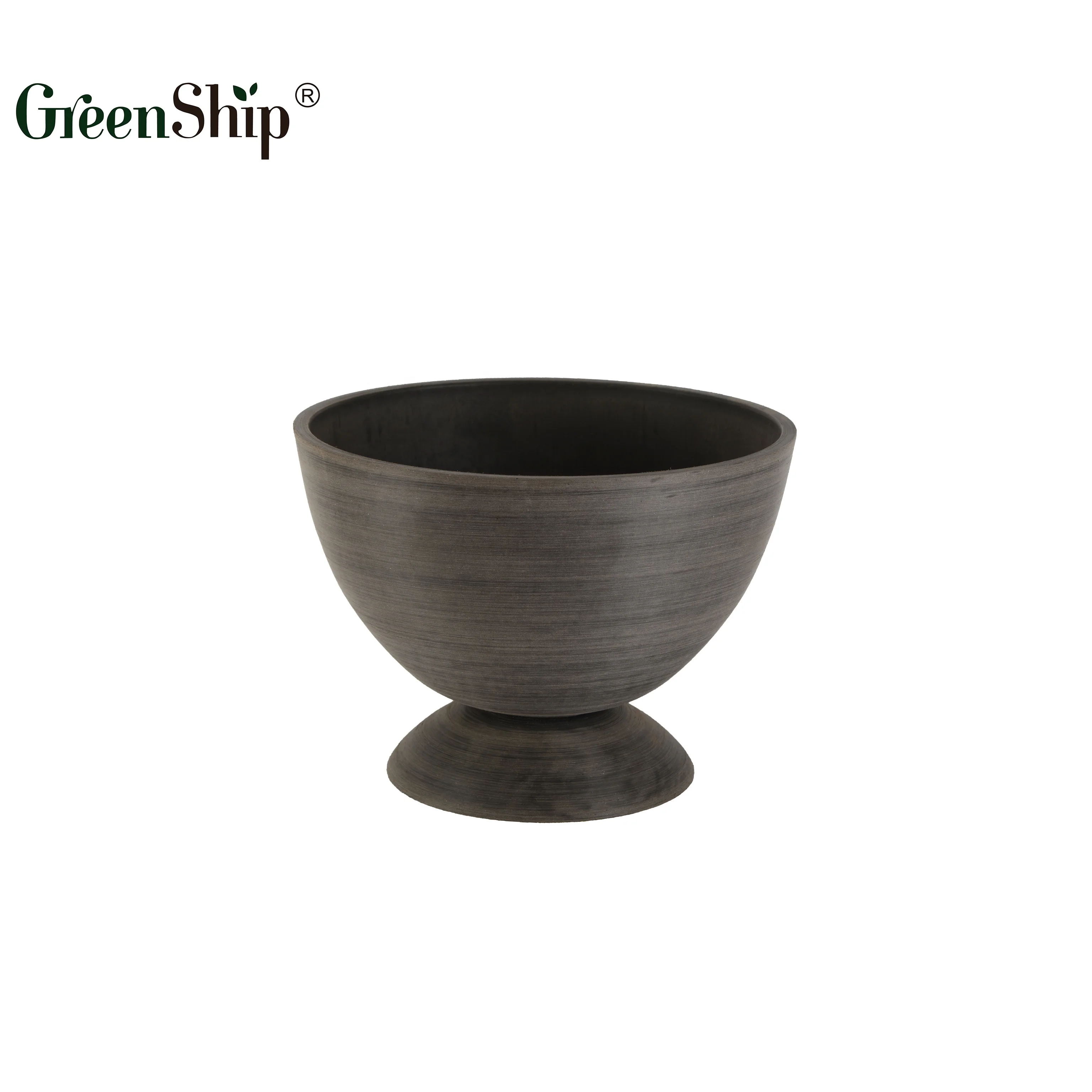 UV protection round flowerpot for decoration