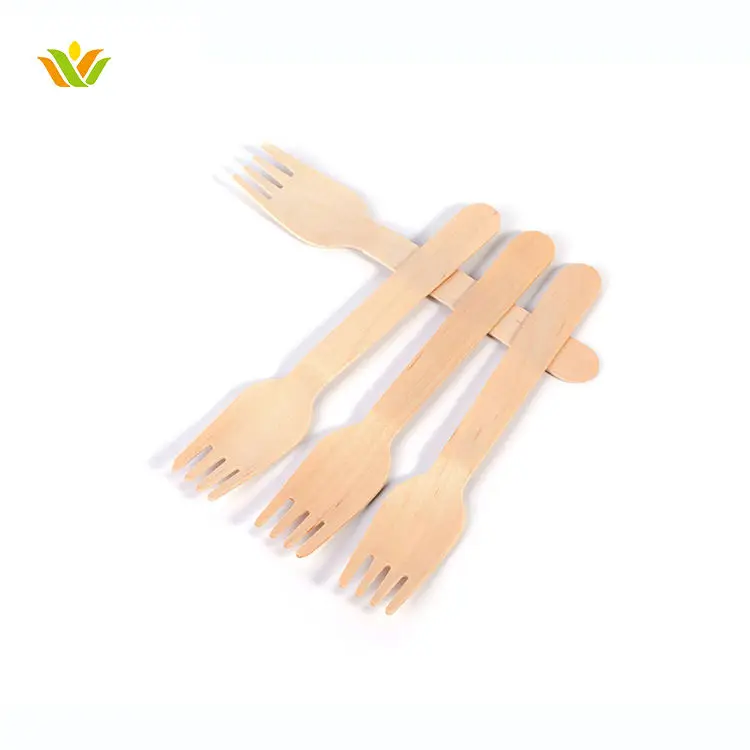 Wholesale High quality Garden Disposable Wooden Promotion Noodle Fork
