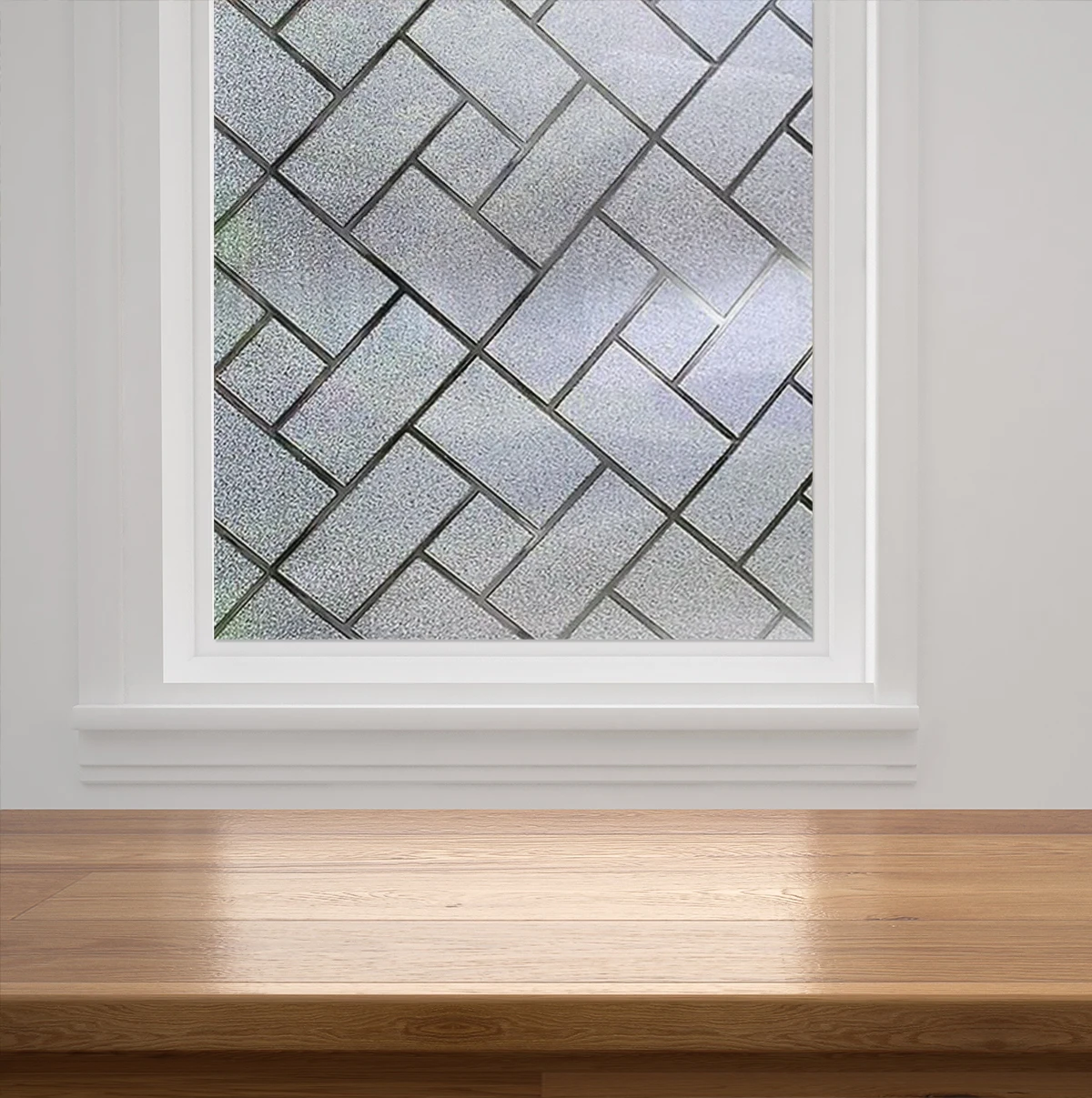 17.5'X78.7' Static Frosted Home Glass Privacy Window Decoration Film For Home Glass Privacy