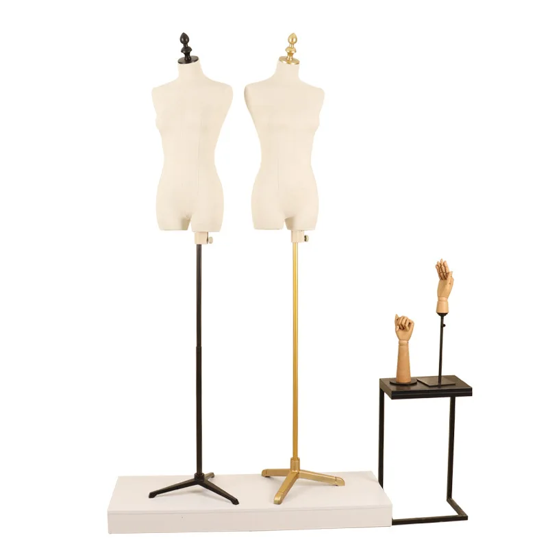 
Mannequins female CUSTOM White Body Customized cheap dress form mannequin Stand Pcs Color half body mannequins 