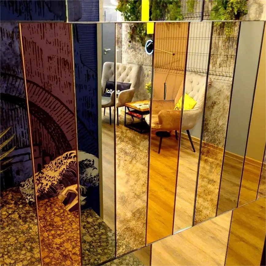 Frameless 4mm 5mm 6mm 8mm Modern Beveled Wall Mirrors High Quality Antique Mirror Decorative Art Glass