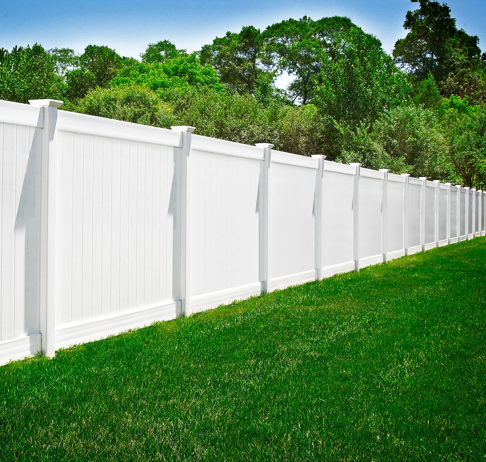 Plastic UV Resistant And Easy To Assemble fencing trellis & gates fence panels composite,pvc fencing