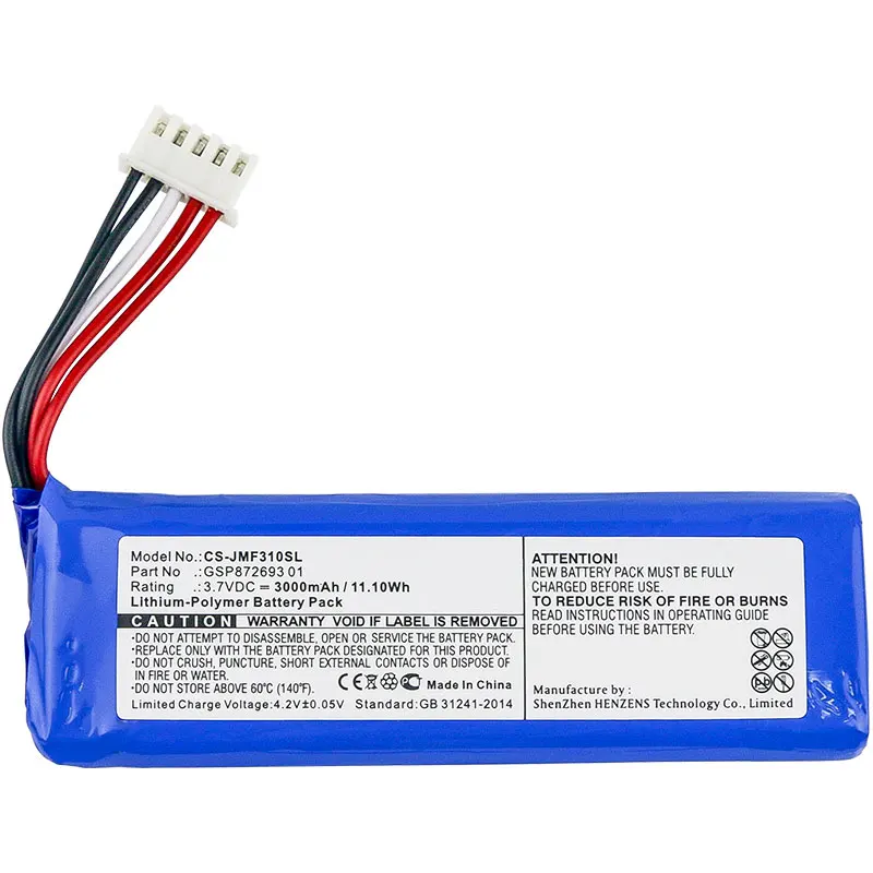 Battery For JBL Flip 4 Special Edition GSP872693 01 Replacement Loud Wireless Lautsprecher Speakers Wireless Music Akku Bateria