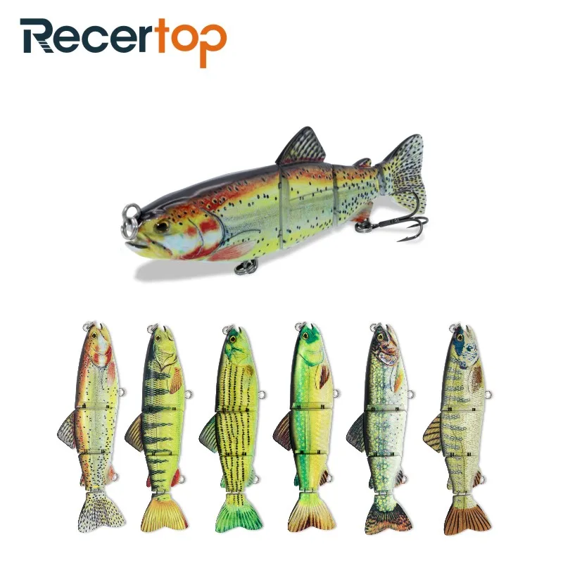Fish Lures Factory Multi Jointed Fishing Lures Wholesale Swimbait Molds for Making Plastic Fishing Lures