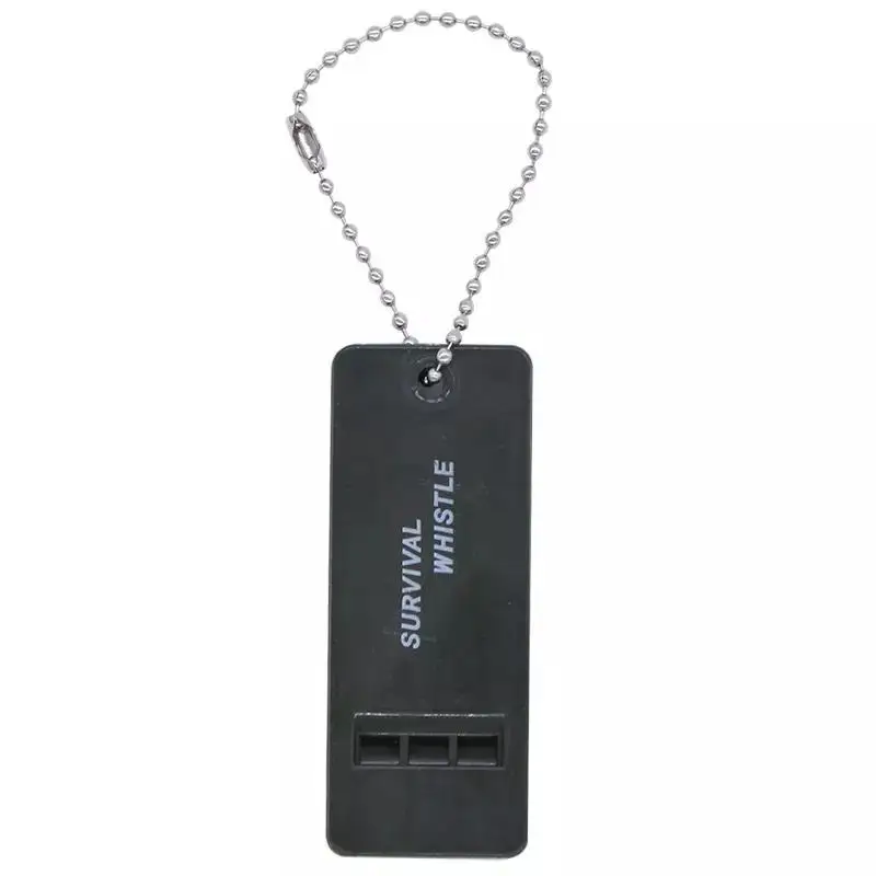 Outdoor Rescue Signaling Survival Kit Three frequency survival whistle emergency survival rescue safety whistle