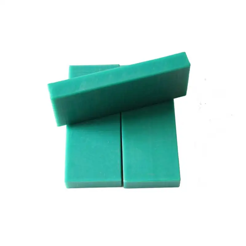 Tough solid plastic square strip processing slider high hardness square rubber strip PE board