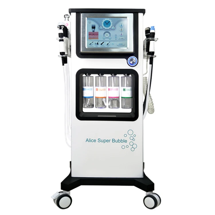 Manufacture 7 in 1 Dermabrasion Diamond Hydra Oxygen Facial Machine Skin Care Aqua Peeling