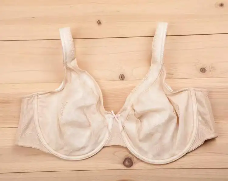 Made in china Wholesale Thin bra with steel ring plus size womens underwear   sexy bra 38-42  DD EFGHI cup