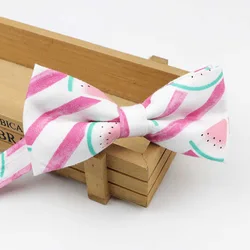 Cotton Bowtie Tuxedo Designer Colorful Butterfly Grid Lattice Kids Children Casual Cravat Bow Tie Dog Duck Chicken Bear Bowties