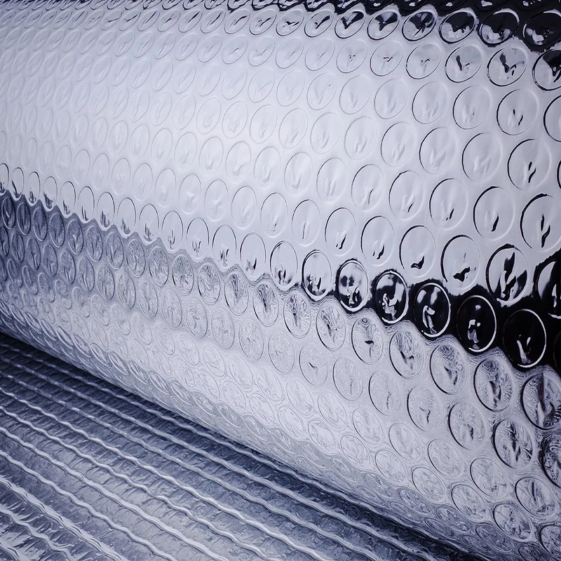 Aluminum Foil Backing Bubble Radiator Heat Reflective Material For Poultry House Insulation