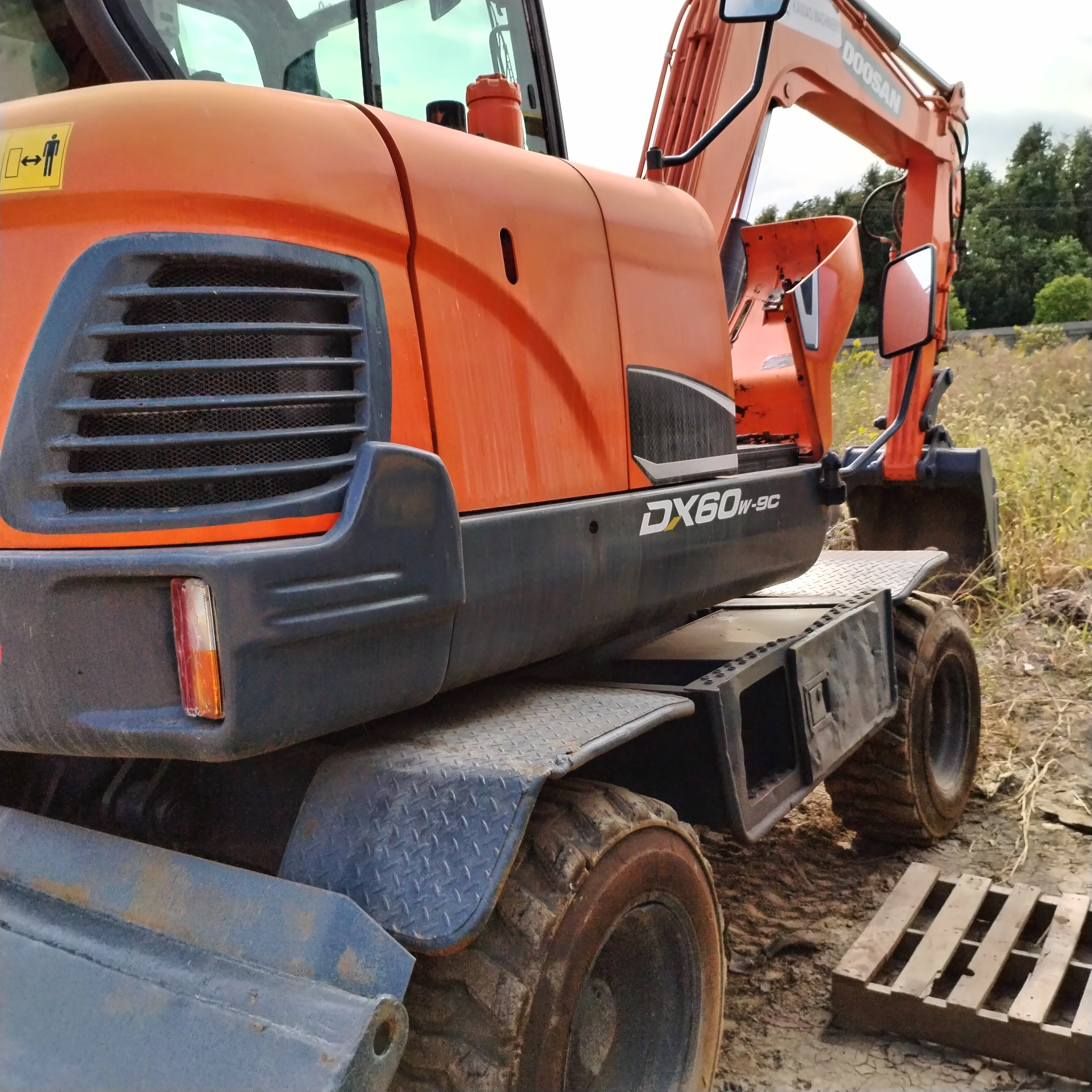 doosan dx60 used excavator second hand