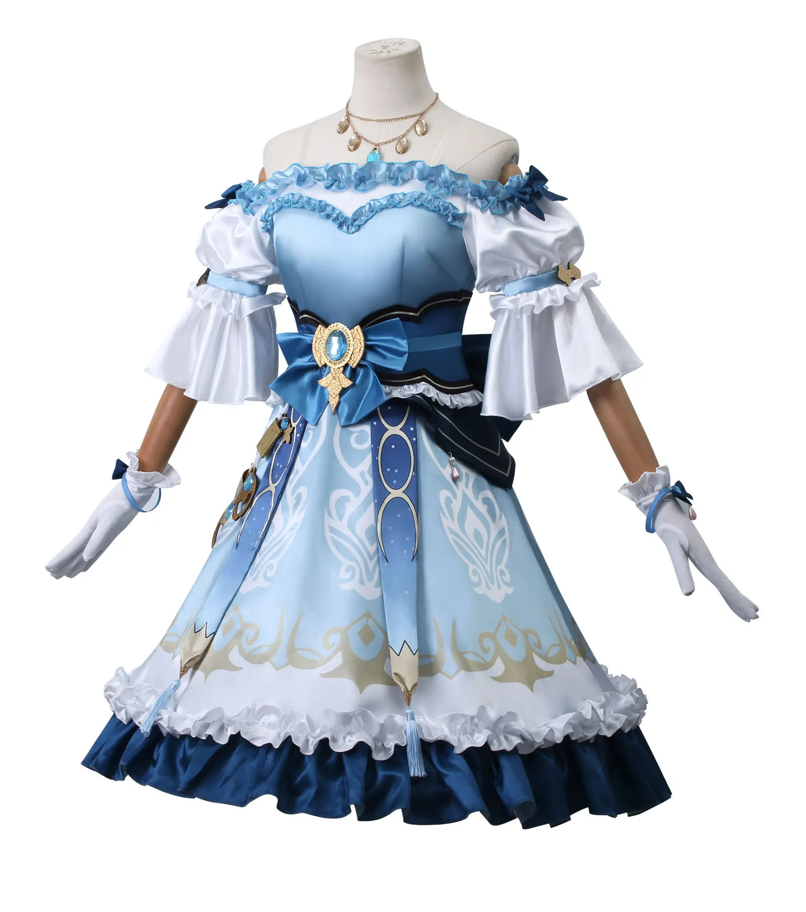 Anime Cosplay Costume Genshini Impact Carnival Uniform Wig Anime Halloween Costumes Women Game