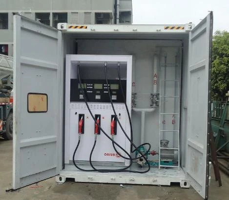 40ft container petrol fuel filling station
