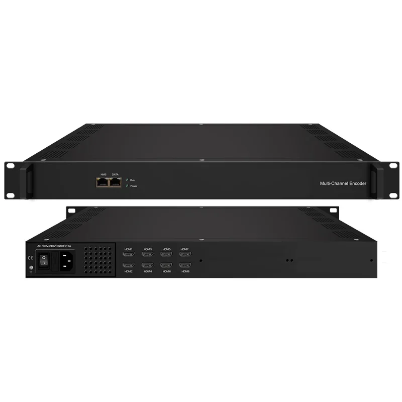 Новая система IP-кодера IPTV MPEG4 AVC/H.264/H265 кодирование видео HD 2/4/8 // 16/24 каналов