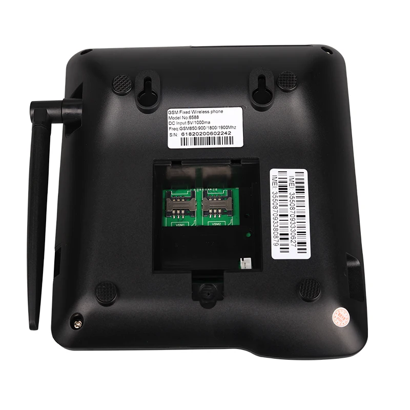 
Speed dial desktop phone landline sim card gsm fixed wireless phone with FM Radio 