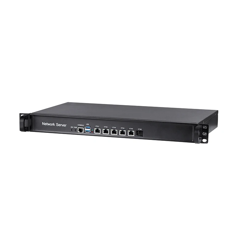 wholesale 1U rack Smart gateway 5 LAN network server switch