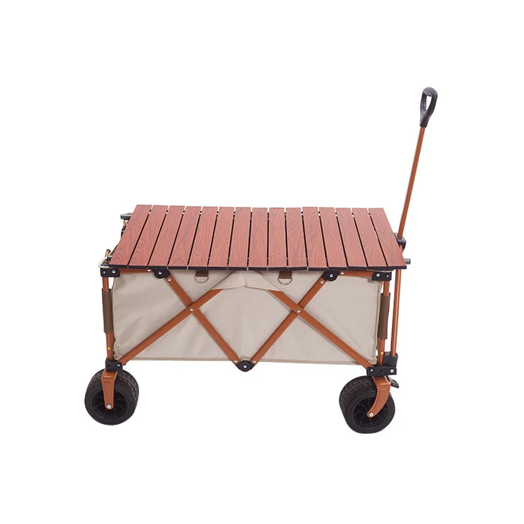 Outdoor garden park utility kids wagon portable beach trolley cart camping foldable folding wagon