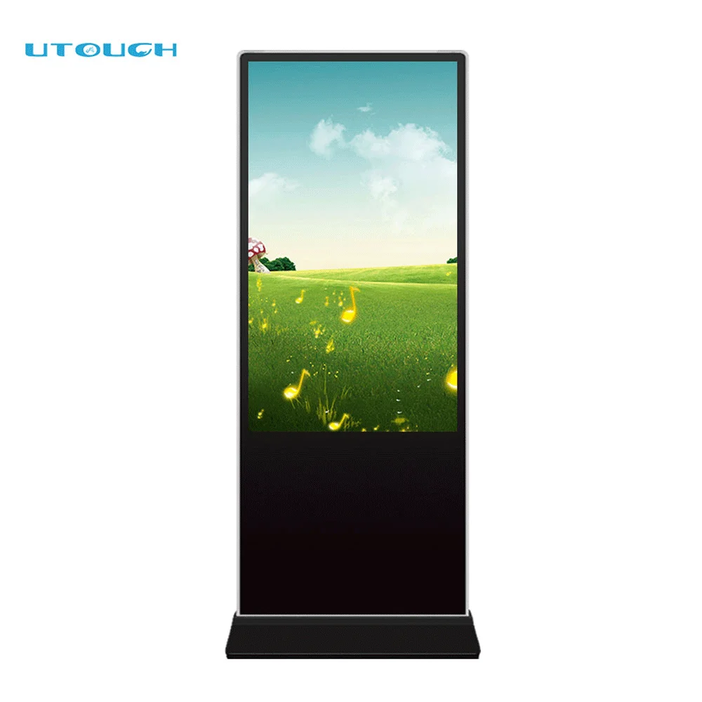 Hot sale advertising totem display 49 inch wifi android media player built in