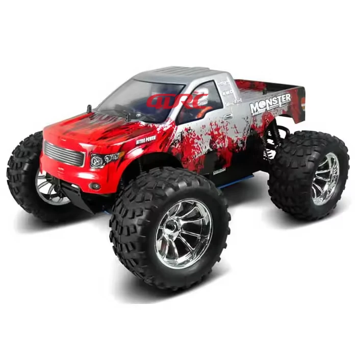 4DRC HSP 94188 2.4g 4wd Gasoline Powered Remote Control Hobby Racing Car Toys 1/10 Scale Nitro Car Two Speed Rc Truck Toys