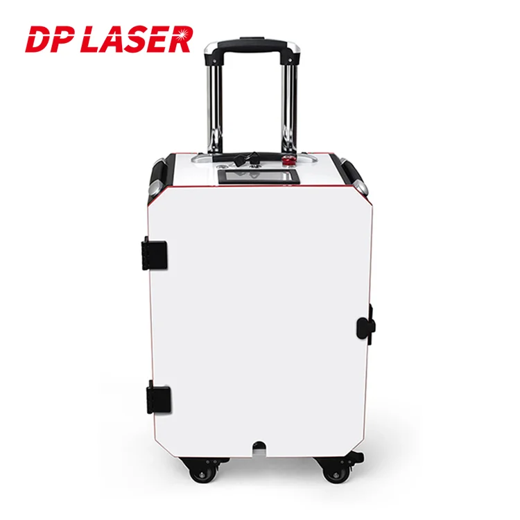 Trolley Case Portable Laser Rust Removal Cleaning Machine Handheld Fiber Laser Cleaning Machine Price