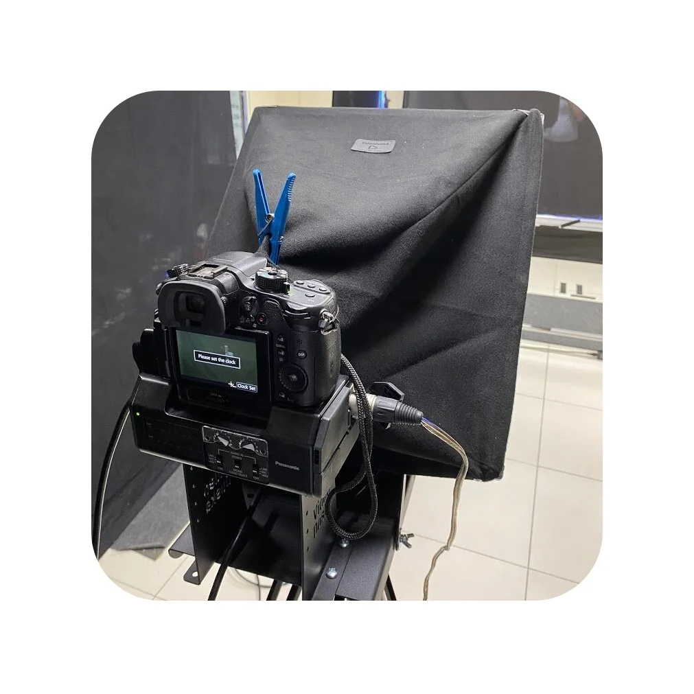 ТВ/веб-телесуфлер для незаметного чтения текста, для больших мониторов Размером 19 дюймов, удобное и простое производство видео, профессиональный класс