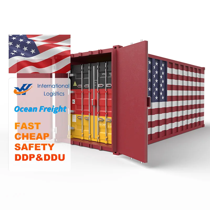 Yueyang LCL FCL Freight Forwarder China shipping to USA Fulfilment warehouse Sea DDP Shipping Agent Door to door