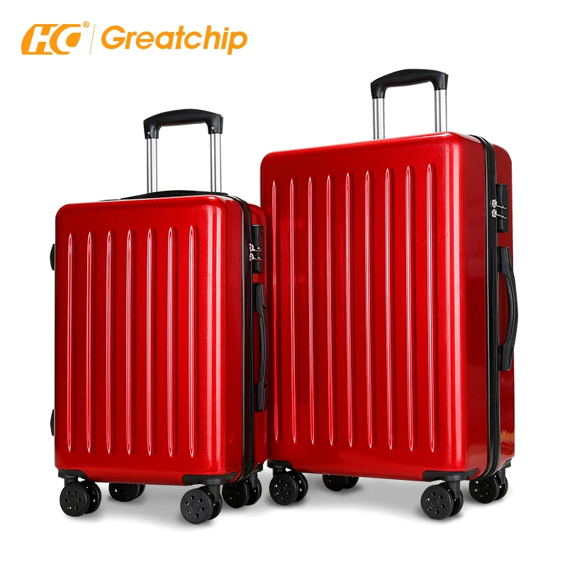 
Custom fashion trolley luggage sets travel bags hard shell 360 degree suitcase 