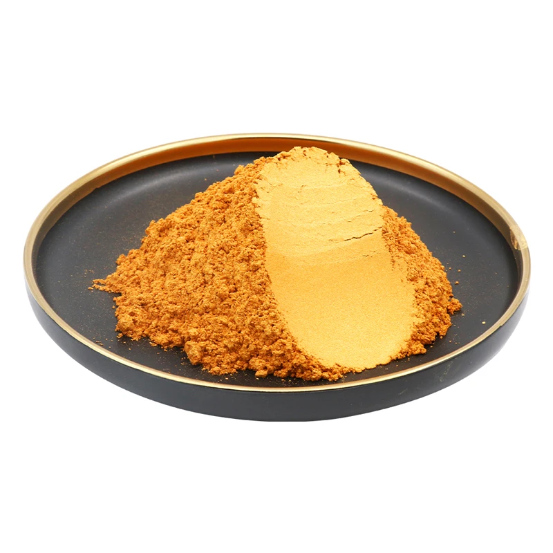 #305 Aztec Gold Natural Genuine 50 g 80 Colors Nail Polish Art Mica Pigment Cosmetic Pearl Powder