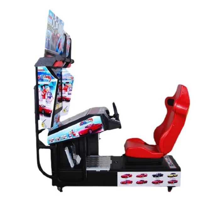 Coin Operated Outrun 32 Car Racing Games Machine Simulator Arcade Simulator Driving Game Machine For Sale