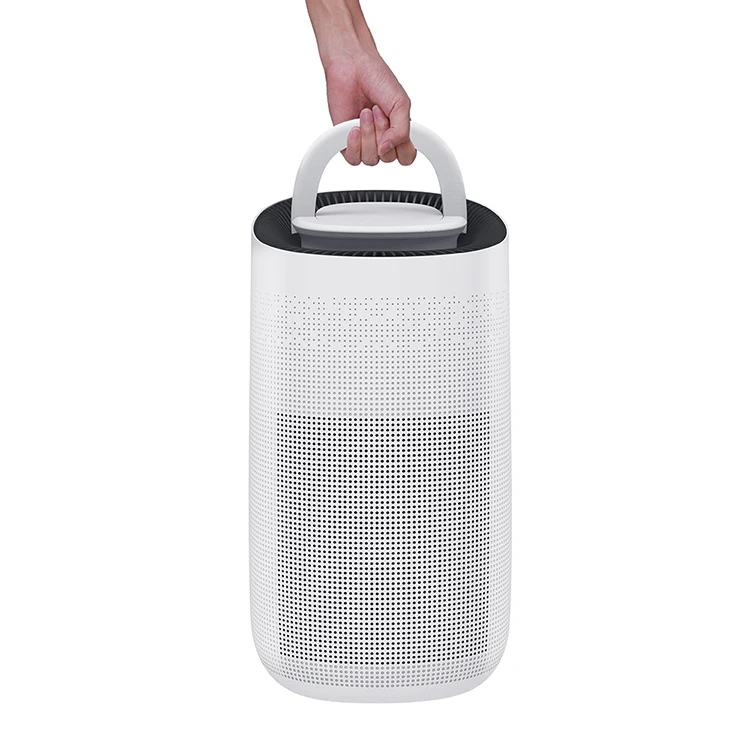 Ecofreindly Low Power Airpurifier Hepa Filter Led Light Big White Kids Air Purifier for Home