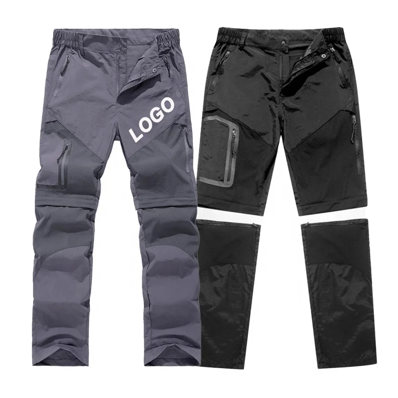 Men Pants Convertible Outdoor Pants Quick Dry Climbing Men Hiking Trousers Outdoor Pants Breathable Shorts