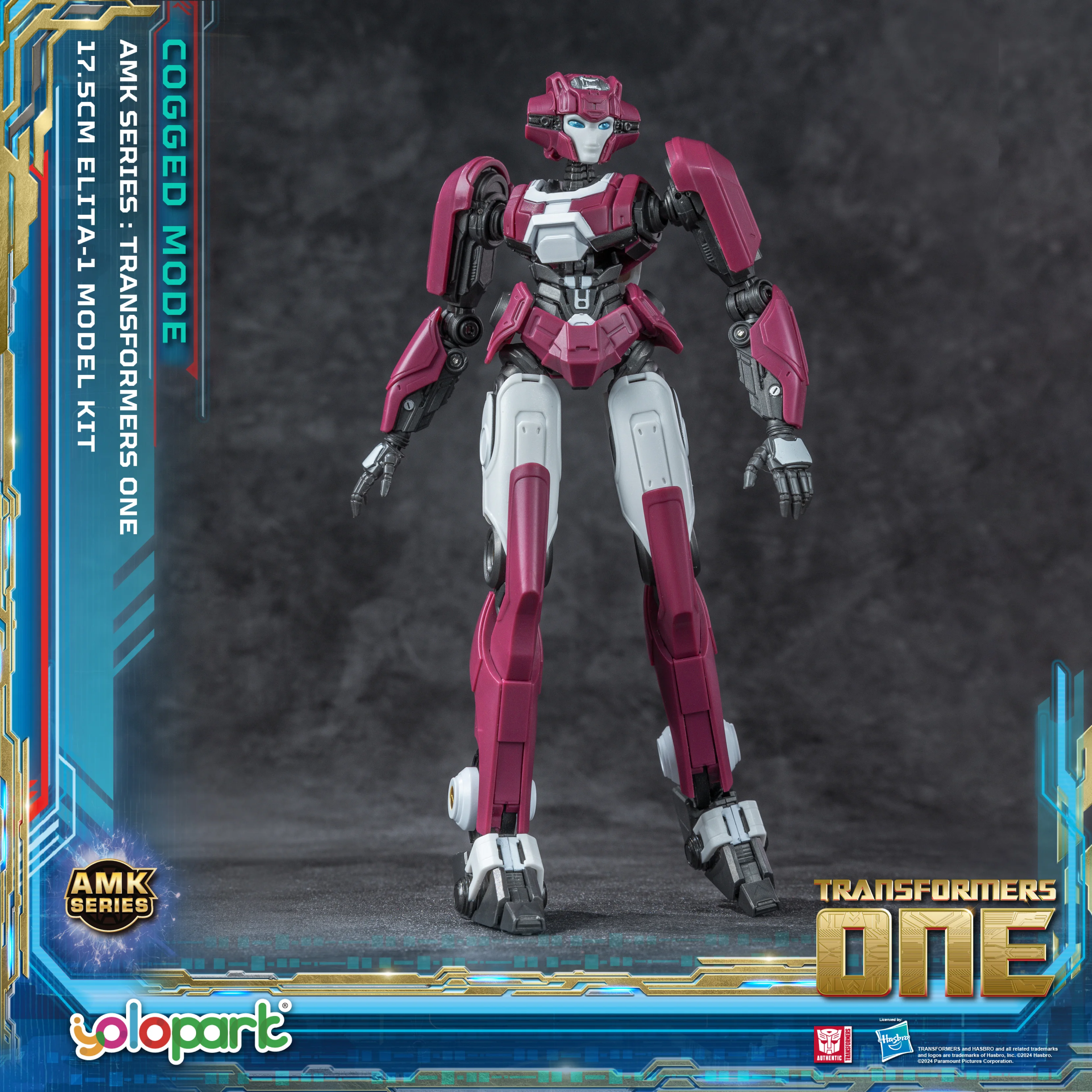 TRANSFORMERS (MOVIE 8) - TF ONE: AMK Series -  Cogged Mode ELITA-1 Model Kit