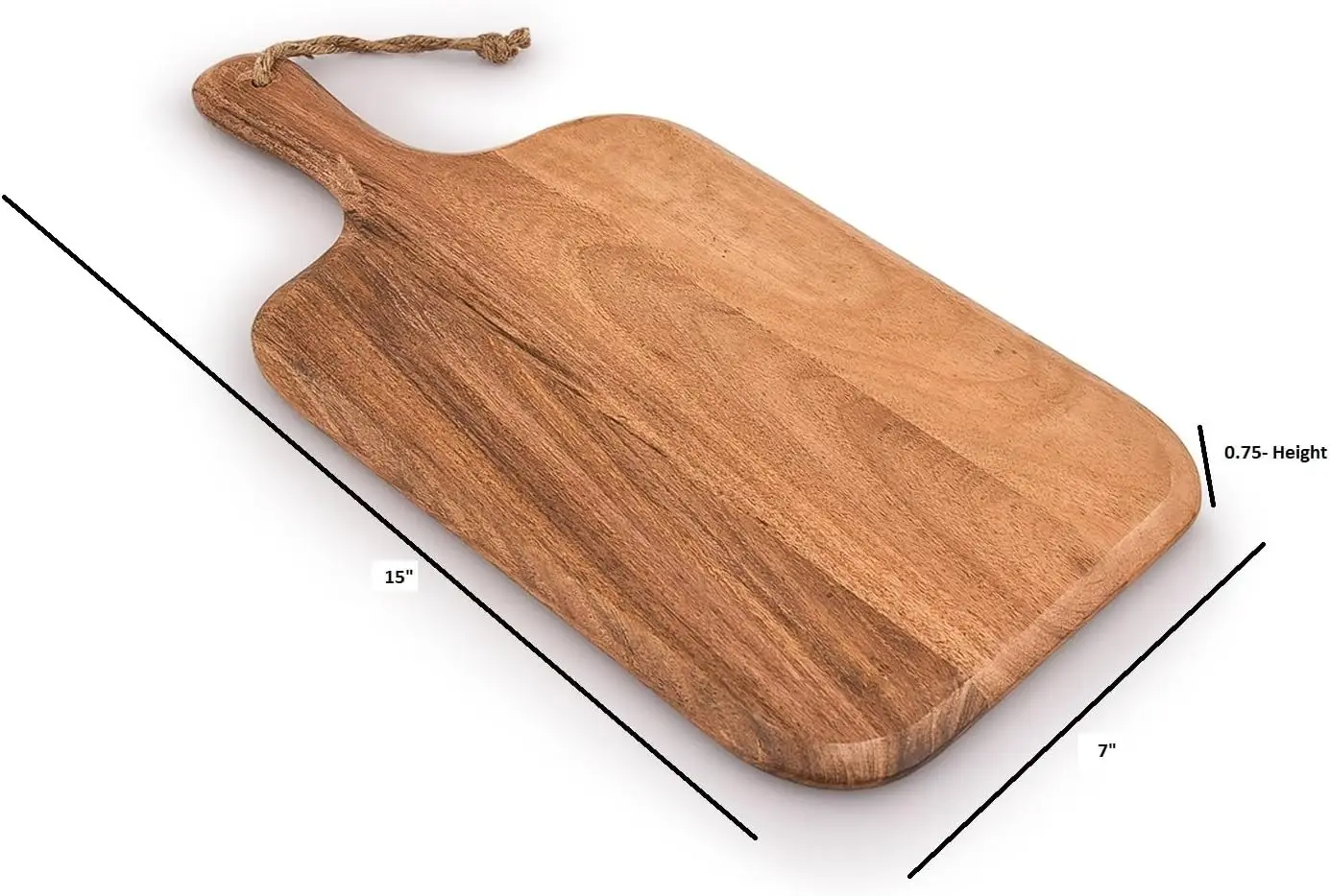 Acacia Wood Cutting Board With Handle Chopping Board For Kitchen Cheese And Food Serving Tray Charcuterie board