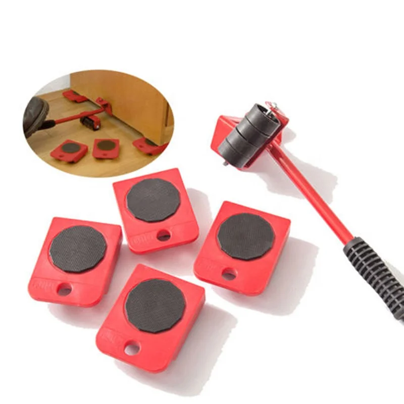 Moving Device Portable Heavy Lifting Device Moving Furniture Dolly Mover Transport Set