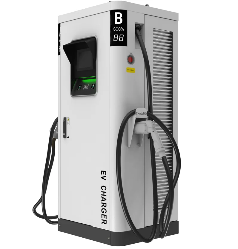 NEW 60KW 120KW Double Plug DC Fast Charger EV DC Fast Charging Station CCS1 CCS2 CHAdeMO  Electric Vehicle Car Charging Station