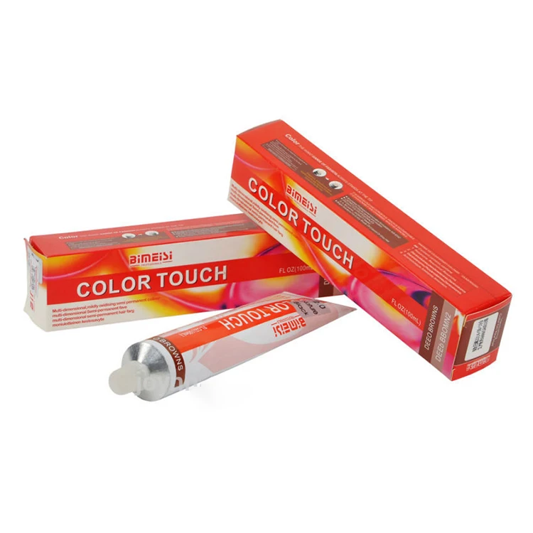 Factory manufacture high quality organic dye henna hair color cream 100ml