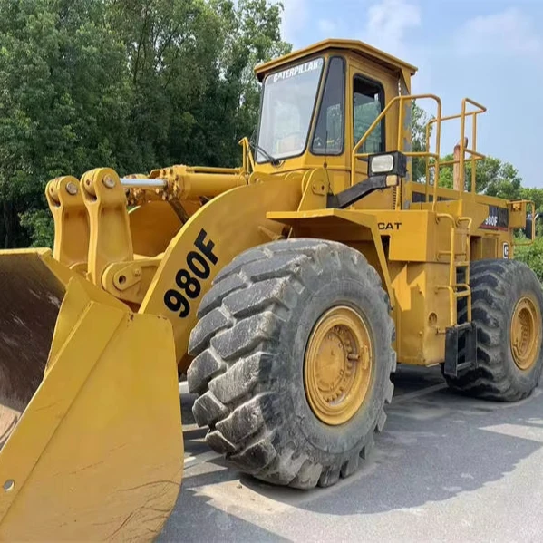 Second Hand Cat Loader 980F/Used wheel loader caterpillar 980F/980G/980C Loader in shanghai
