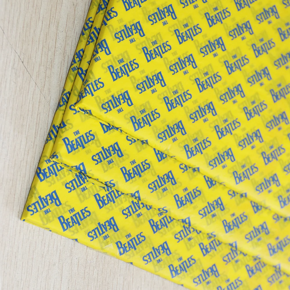 Custom Colorful Recycled Tissue Ppaer Gift Packaging Tissue Wrapping Paper With Company Logo Printed