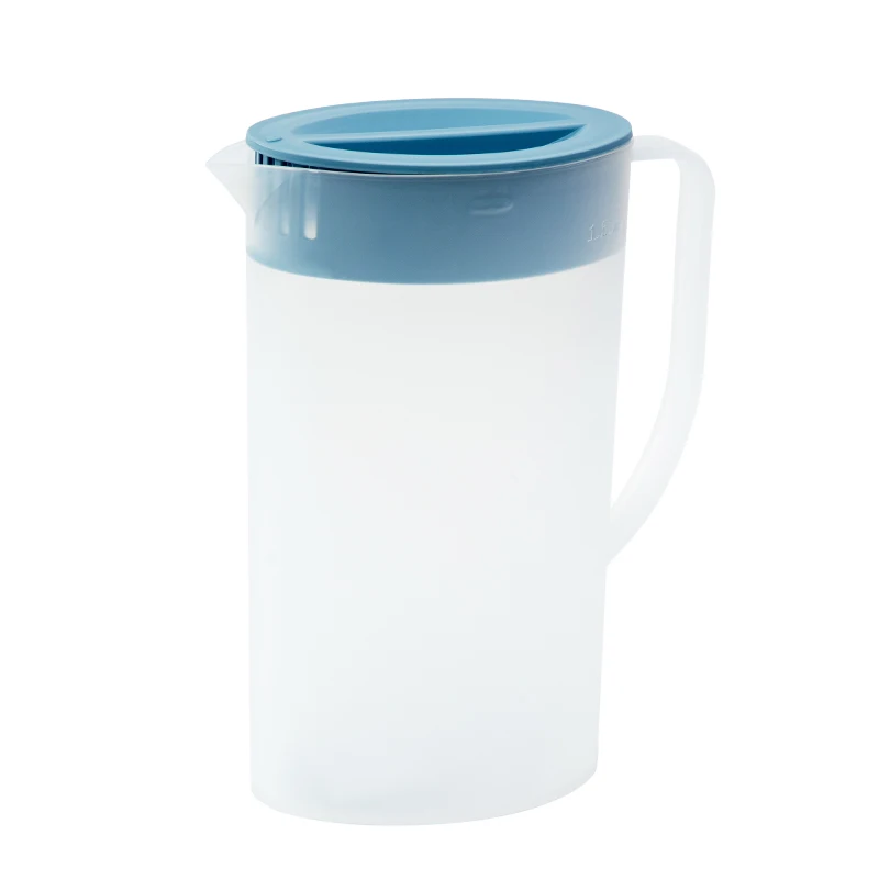 Clear Water Pitchers  Beer Drink Kettle Reusable Cold Drinking Jug Food Grade Plastic Cold Water Jug With Lid