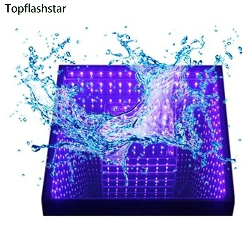 Hot Sale Infinite Mirror LED Dance Floor With Wire Factory Price Portable Dance Floor For Wedding Party Show