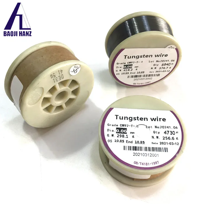 flexible tungsten wire price with low price