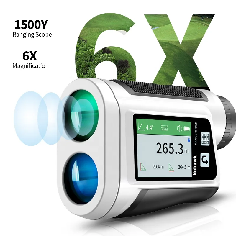 Golf Rangefinder Binoculars Golf Range Finder Distance Meter OEM ODM IP54 Waterproof