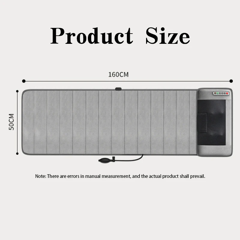 Hot sales Massage Cushion Vibration Back Massager seat kneading with heating Body Massage mat