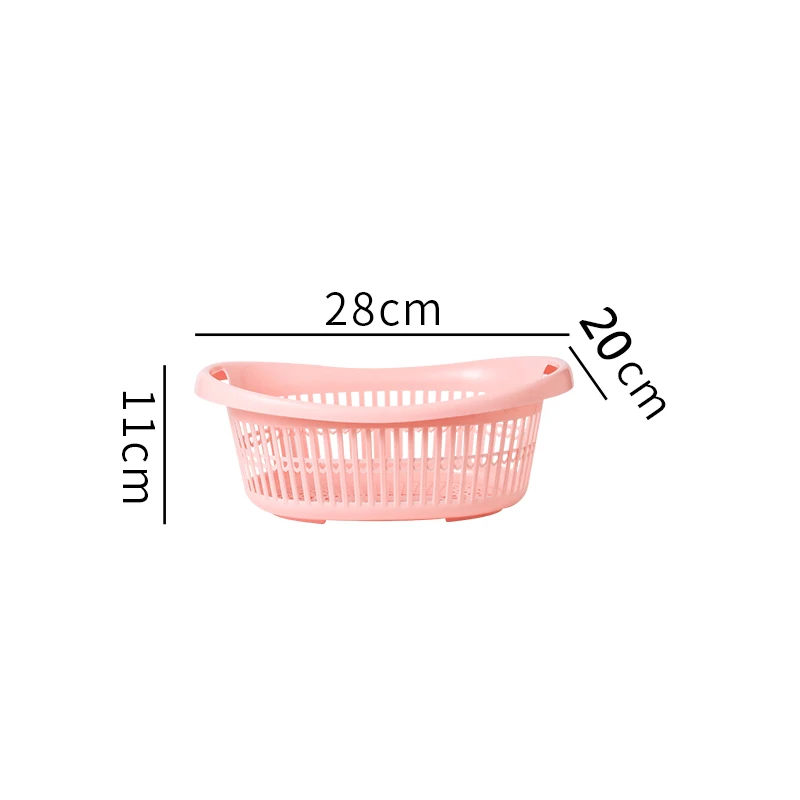 2023 New design hot sell Kitchen Organizer furniture basket Fruit And Vegetable Multi-purpose Plastic Basket