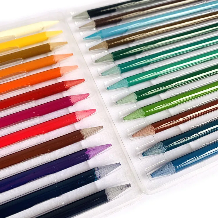 Hot sale Eco Friendly Multi color woodless coloring pencils set