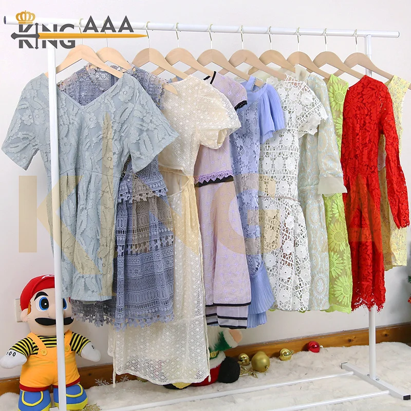 Factory Direct sale Korean vip Bales clothes Mixed size Women dress second hand Clothing