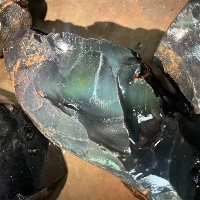 Wholesale Raw Crystals Healing Stones Natur rainbow Eye Obsidian Crystal Rough Gemstone for Sale